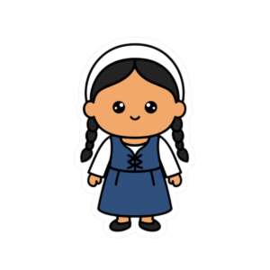 Israeli Girl Sticker