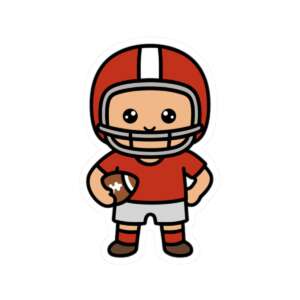 Football Player Sticker