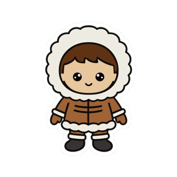 Inuit Boy Sticker