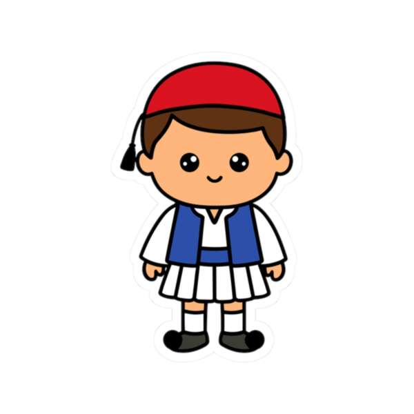 Greek Boy Sticker