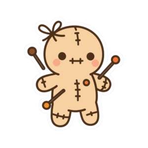 Voodoo Doll Sticker