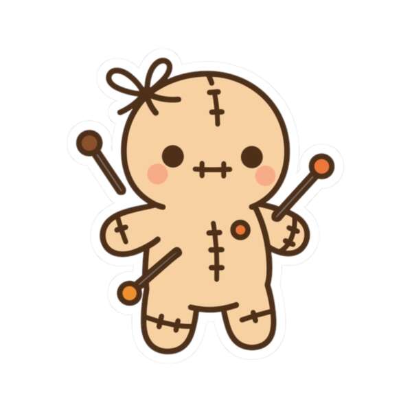 Voodoo Doll Sticker
