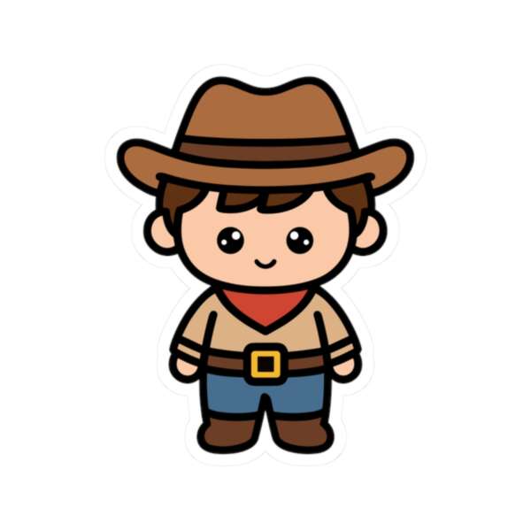 Cowboy Sticker
