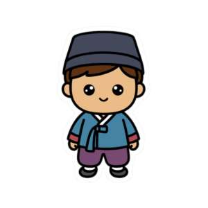 Korean Boy Sticker