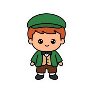 Irish Boy Sticker