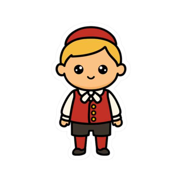 Danish Boy Sticker