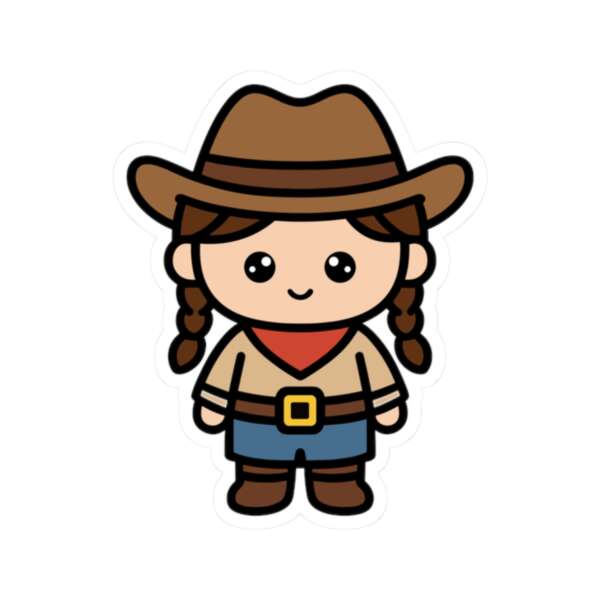 Cowgirl Sticker