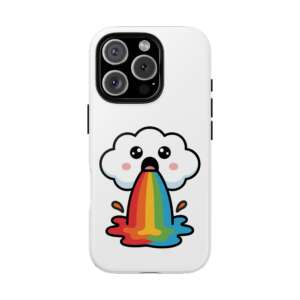 Cloud Rainbow Barf Phone Case