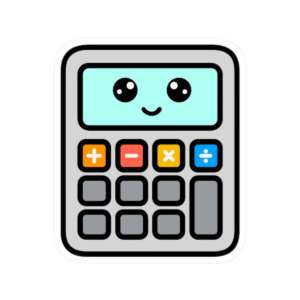 Calculator Sticker