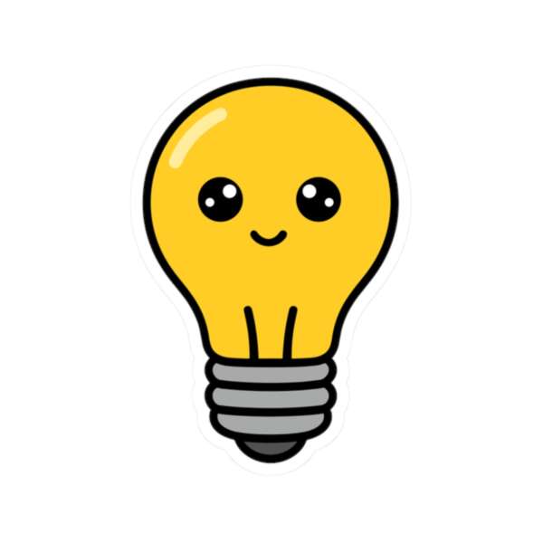 Lightbulb Sticker
