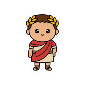 Roman Emporer Sticker