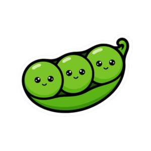 Peas in a Pod Sticker