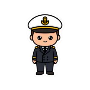 Ship Captain Sticker