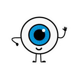 Blue Eye Sticker