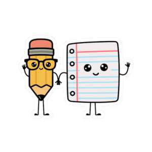 Pencil & Paper Sticker