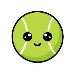 Tennis Ball Sticker