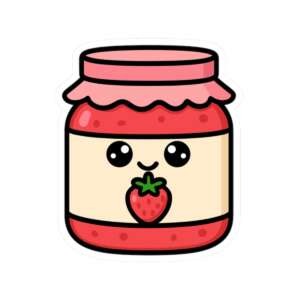 Strawberry Jam Sticker
