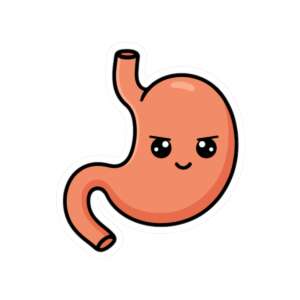 Upset Stomach Sticker