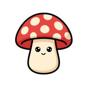 Mushroom Sticker