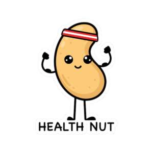 Health Nut Cashew Sticker