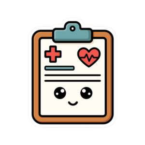 Medical Clipboard Sticker