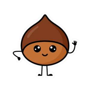 Chestnut Sticker