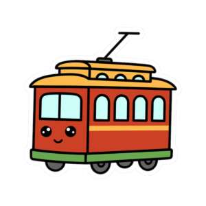 Trolley Sticker