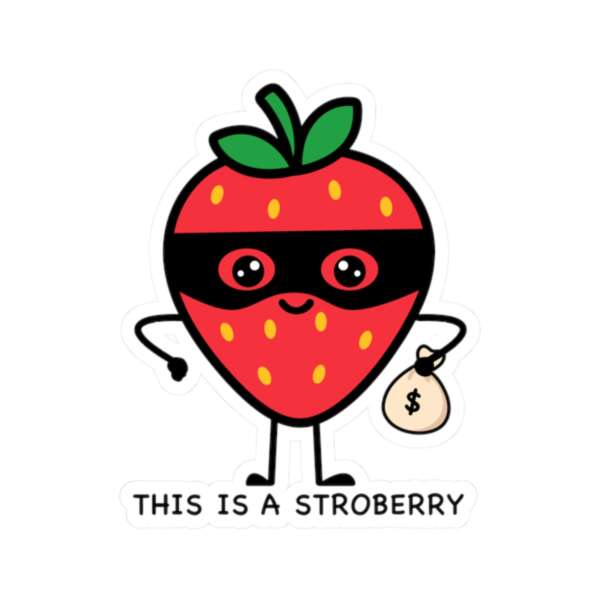 Stroberry Strawberry Sticker