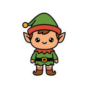 Elf Sticker