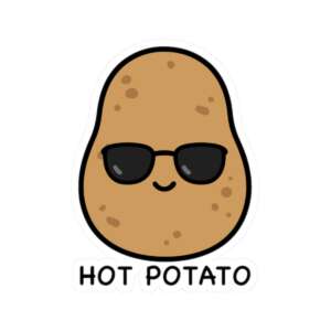 Hot Potato Sticker