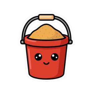 Sand Bucket Sticker