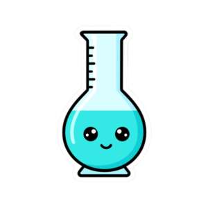 Round Bottom Flask Sticker