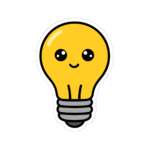 Lightbulb Sticker 10 8079651585343158467 1200
