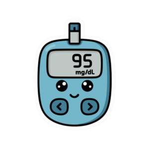 Glucometer Sticker