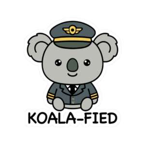 Koala-Fied Koala Sticker