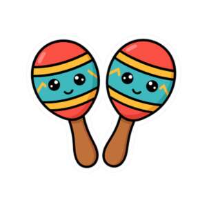 Maracas Sticker