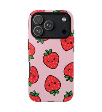 Strawberry Pattern Phone Case