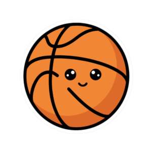 Basketball Sticker