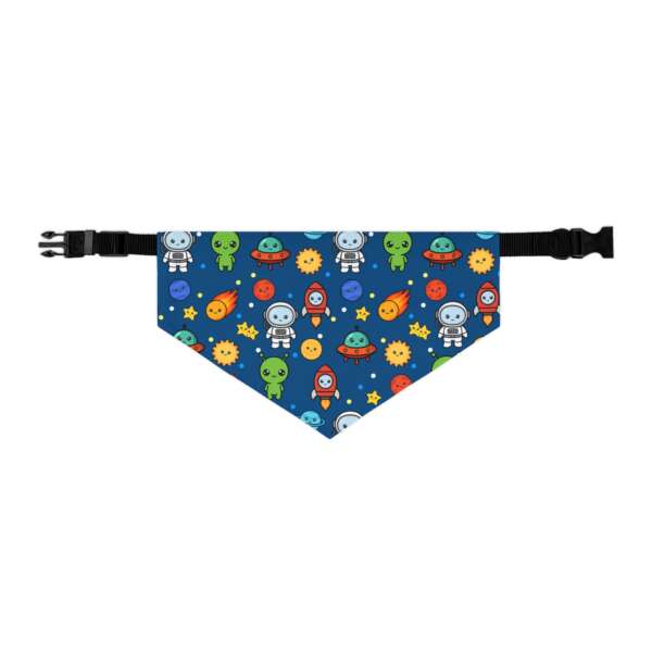 Outer Space Pet Bandana Collar
