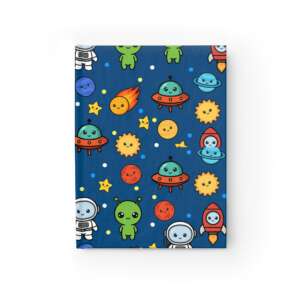Outer Space Hardcover Journal