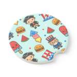 Fourth of July Set of 2 Soapstone Car Coasters 3 1509286629872695436 2048