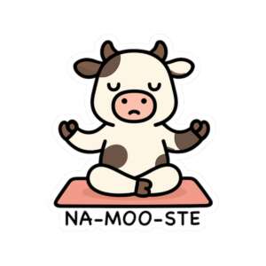 Na-Moo-Ste Cow Sticker