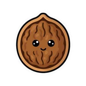 Walnut Sticker