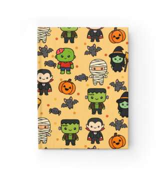 Halloween Hardcover Journal