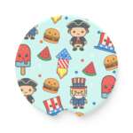 Fourth of July Set of 2 Soapstone Car Coasters 1 3871289936604733935 2048