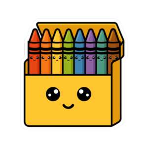 Crayons Sticker