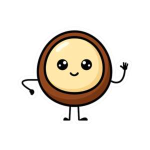 Macadamia Nut Sticker