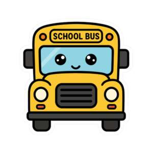 School Bus Sticker