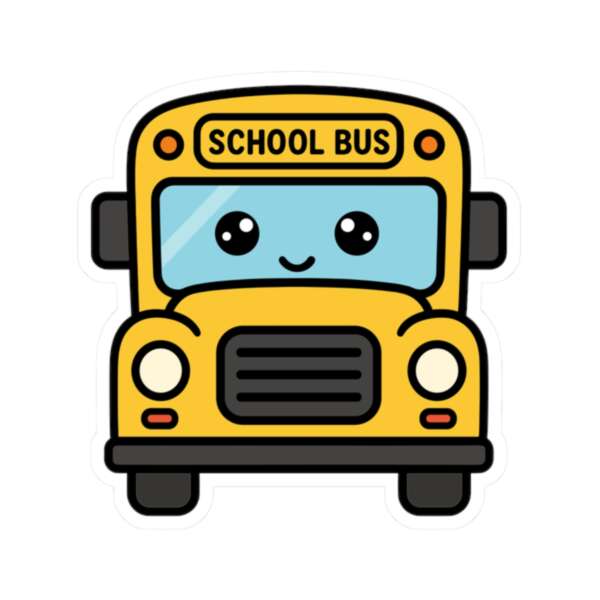 School Bus Sticker