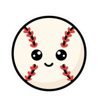 Baseball Sticker